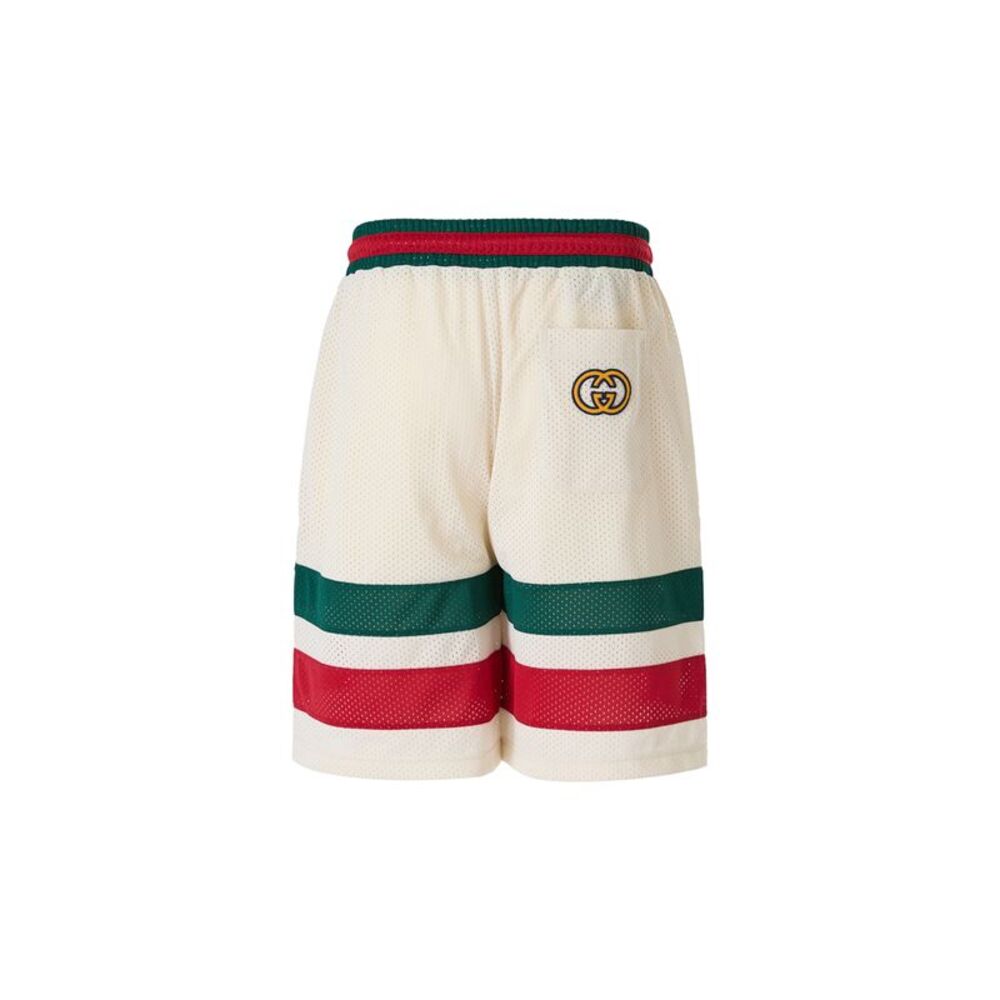Gucci Cream polyester  Logo Men's Shorts